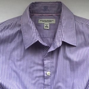 Banana Republic Striped Dress Shirt